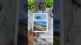 sea painting ️ #art #painting #watercolor @MyArtShine @wowartpainting @Joonyart
