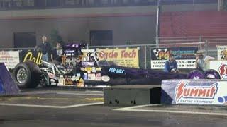 Darin Sorgen and Chris Garceau dragster hits