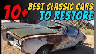 Top 10 Best Classic Cars to Restore – 50s, 60s, and 70s Projects on Sale!