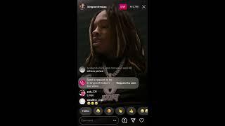 King Von Counting Money (Funny) Instagram Live November 4, 2020