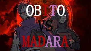 MADARA VS OBITO !