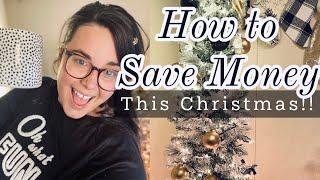 BEST Tips for Frugal Christmas! How to save this holiday 