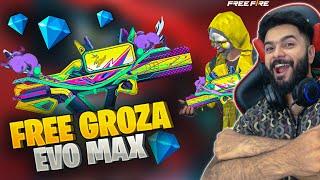 I Got Free  Evo Groza Max Level 7   BUT HOW?? @AJChughtai01