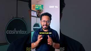 What is ITR U Free Income Tax Return filing Day 14 Check pinned comment ⏬️⏬️ #cashntax #itrfilling