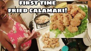 Making fried calamari / I'm Chef