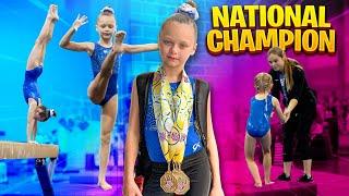 Coach Life: Tiny Gymnast WINS Nationals!!| Rachel Marie