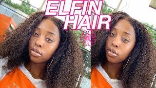 ELFIN HAIR REVIEW| DEEP CURLY 20”I IS IT LEGIT?!?