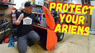 HOW TO CLEAN, SHINE AND PROTECT AN ARIENS SNOWBLOWER