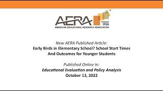 Research Finds Earlier Start Times Have Little Effect on Elementary School Outcomes