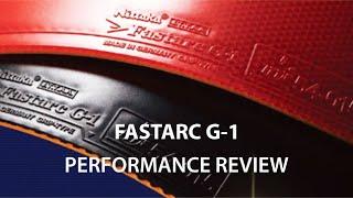 Nittaku Fastarc G1 performance review