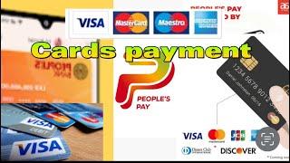 Online Transfer To Visa, Master, American Express debit Cards # Cards payment people’s pay, #pay app