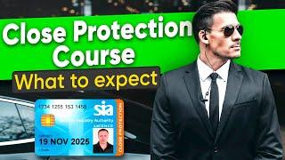 What you will learn on an SIA Close Protection Licence Course | Security Training