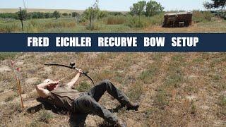 Fred Eichler Recurve Bow Setup - And A Few Trick Shots