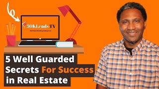 5 Well Guarded Secrets For Success in Real Estate | Ep :1