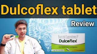 Review of Dulcoflex tablet. Dulcoflex review. Dulcoflex tablet use.