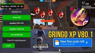 Free Fire Gringo Xp V80.1 New Update Hack Headshot Mod Menu | Free Fire Ma Hack Kaise Lagaye 2024 ?