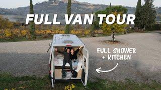 VAN TOUR - Fiat Ducato Campervan | Van Life Italy