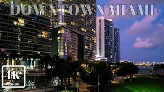 DOWNTOWN & BRICKELL MIAMI  4K UHD 60 FPS FLORIDA USA