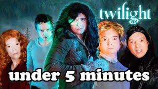 The first 3 Twilight movies in Under 5 Minutes - Tyler Warwick remake