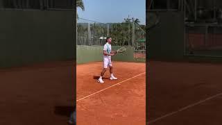 Gustavo Kuerten still has it at 44years old! 