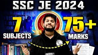 SSC JE 2024 | 7 Most Important Subjects | SSC JE Civil Engineering | SSC JE Strategy