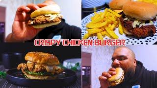 Mind Blowing Crispy Chicken Burger Recipe Out Of This World | The Wrong Chef's Ultimate Creation