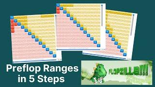 How to Build Your Own Poker Ranges with Flopzilla Pro - 5 Steps