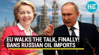 EU bans 90% Russian oil imports in response to Ukraine War | Crude prices soar