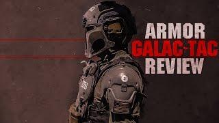 GALAC-TAC Armor Review + CUSTOM "Star Wars Themed" LVOA Airsoft Rifle! | Airsoft GI