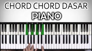 PEMULA WAJIB TAHU - Chord Chord Dasar Piano Keyboard | Belajar Piano Keyboard