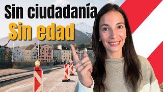  Austria busca EXTRANJEROS sin CIUDADANÍA y sin LÍMITE DE EDAD 