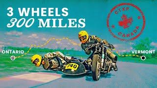 Vermont to Canada on a 1965 BMW Sidecar! Vintage Racing Adventure | Common Tread XP