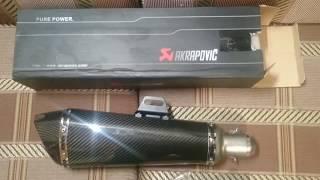 Обзор китайского прямотока Akrapovic.