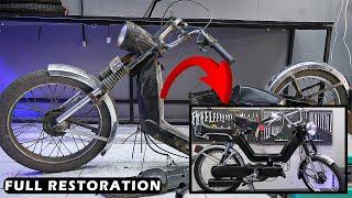 Full Restoration Start to Finish -  luna Reproduction  Piaggio Ciao