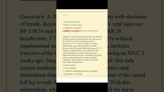 CERTIFIED EMERGENCY NURSE CEN EXAM LATEST QUESTIONS AND ANSWERS