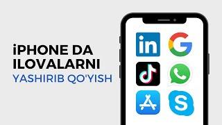 iPhoneda ilovalarni yashirish | Айфонда иловаларни яшириш | Ayfon funksiyalari | Айфон функциялари