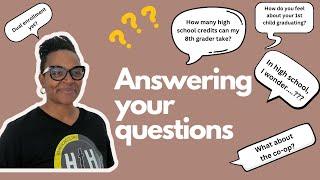 Answering Your Questions |Middle & High School | #homeschoolcurriculum