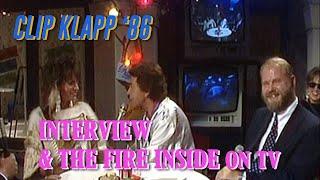 Clip Klapp 1986 TERESA ORLOWSKI Manfred Sexauer Hans Moser THE FIRE INSIDE im TV VTO + Interview