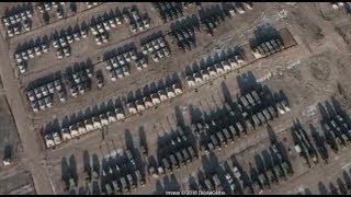 Build-up of Russian Troops near Ukraine. Satellite Images of New Russian Military Bases.
