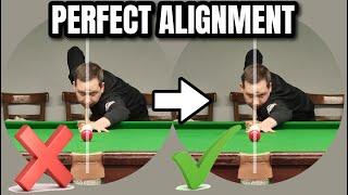 How To Get PERFECT Alignment | Snooker Lesson