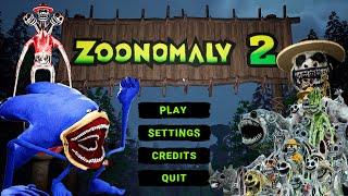 Zoonomaly 2: Dark Sonic and Siren Head Face the Parasitic Monsters!