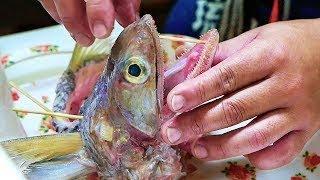 Japanese Street Food SNAKE FISH Burger Seafood Japan