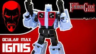 Ocular Max IGNIS (Hot Spot): EmGo's Transformers Reviews N' Stuff