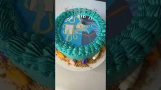 Did You Watch SpongeBob? Making A Graduation Cake #baking #cakedecorating #baking #spongebob