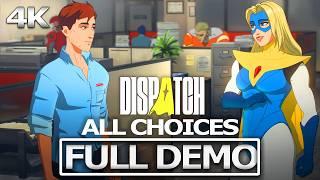 DISPATCH Full Demo Gameplay Walkthrough Part 1 (All Dialogue Choices) No Commentary 4K Ultra HD