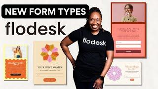 NEW FORM TYPES IN FLODESK  Video Forms & Spinner Forms