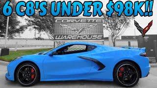 6 C8 Corvette's - All under $98K!! - Corvette Warehouse