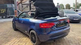 Audi A3 Cabrio Verdeck öffnen und schließen