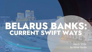 Belarus banks: SWIFT transfers