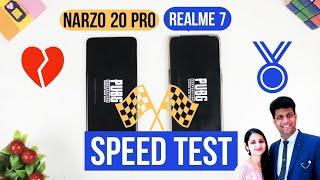 Realme Narzo 20 Pro Vs Realme 7 Speed Test